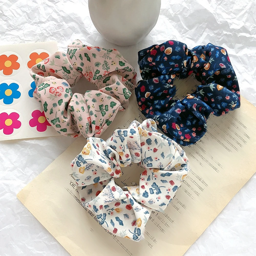 Print Hair Scrunchies Women Large Elastic Rubber Hair Band Girl Ponytail Holders KoreanFlower Hair Ties Set Hairband Fashion
Print Hair Scrunchies Women Large Elastic Rubber Hair Band Girl Ponytail Holders KoreanFlower Hair Ties Set Hairband Fashion