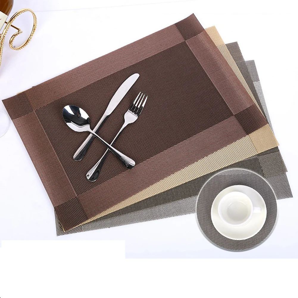 PVC Stripe Oil Waterproof Non-slip Kitchen Placemat Coaster Insulation Mat Saucer Coffee Cup Table Mat Home Hotel Decoration
PVC Stripe Oil Waterproof Non-slip Kitchen Placemat Coaster Insulation Mat Saucer Coffee Cup Table Mat Home Hotel Decoration