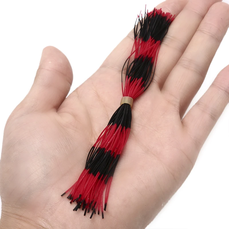 600Pcs/12 Bundles Mixed Color Silicone Skirts for Spinnerbait Buzzbait Rubber Jig Lures Squid Skirts Fly Tying Material
600Pcs/12 Bundles Mixed Color Silicone Skirts for Spinnerbait Buzzbait Rubber Jig Lures Squid Skirts Fly Tying Material