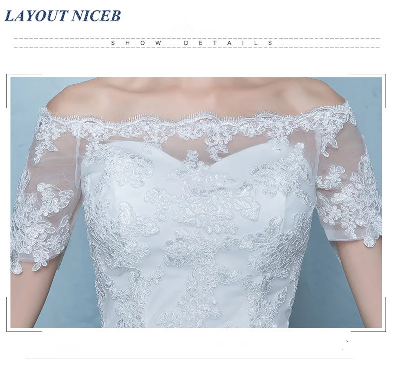 Boat Neck Short Sleeve Hi-Lo Wedding Dress Sweep Train Lace Applique Beach Boho Bridal Gowns Plus Size
Boat Neck Short Sleeve Hi-Lo Wedding Dress Sweep Train Lace Applique Beach Boho Bridal Gowns Plus Size