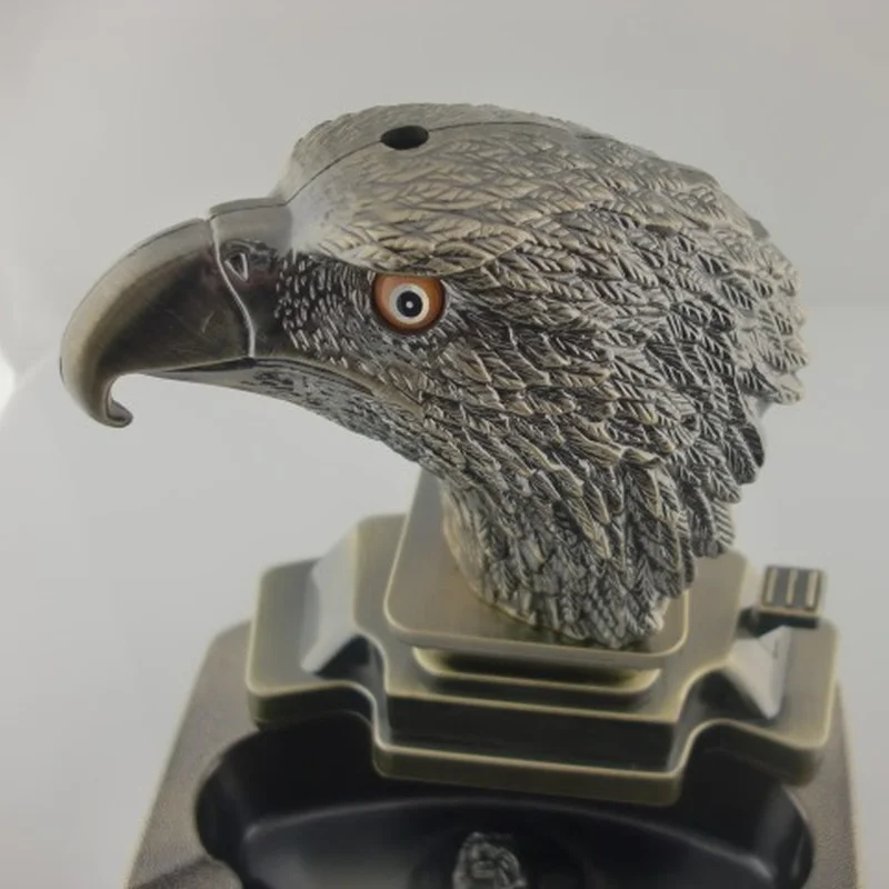 Eagle Head Model Lighter Ashtray Set Smoking Accessories for Weed Cool Lighter for Boy Briquets Et Accessoires Fumeurs Isqueiro
Eagle Head Model Lighter Ashtray Set Smoking Accessories for Weed Cool Lighter for Boy Briquets Et Accessoires Fumeurs Isqueiro