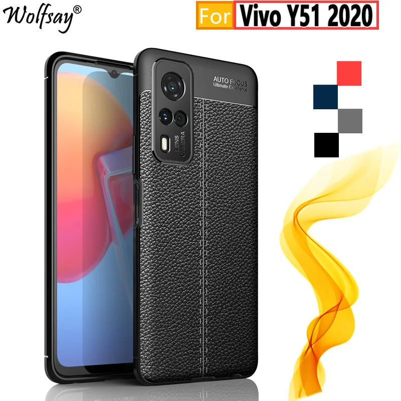 For Vivo Y51 2020 Case For Vivo Y51 2020 Fashion Rubber Housings Leather Bumper Silicone Back Case For Vivo Y51 2020 Cover 6.58"
For Vivo Y51 2020 Case For Vivo Y51 2020 Fashion Rubber Housings Leather Bumper Silicone Back Case For Vivo Y51 2020 Cover 6.58"