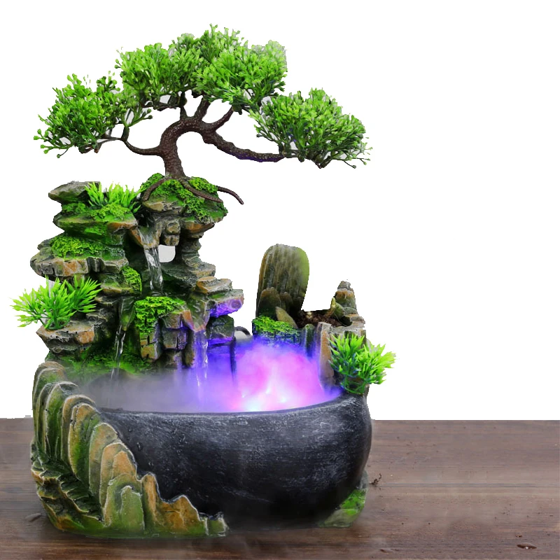 Resin Crafts Tabletop Feng Shui Decor Rockery Landscape Water Fountains Home Decoration Indoor Fountain Zen Garden
Resin Crafts Tabletop Feng Shui Decor Rockery Landscape Water Fountains Home Decoration Indoor Fountain Zen Garden