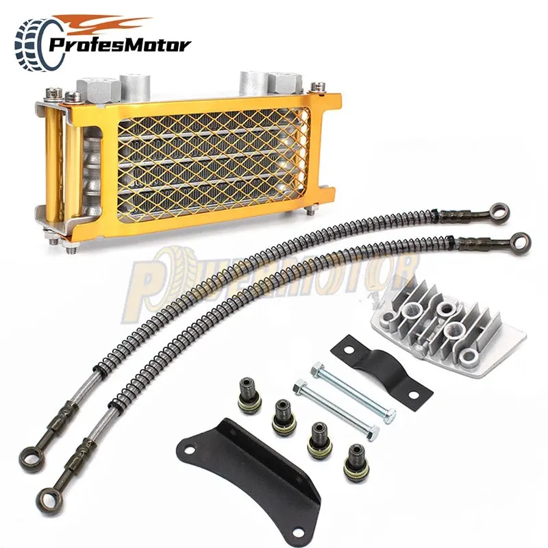 Motocross Cooler Radiator Oil Cooler Set For 50 70 90 110 125 140cc Dirt Bike DAX Pocket Bike ATV Monkey Bike Motor Oil Cooling
Motocross Cooler Radiator Oil Cooler Set For 50 70 90 110 125 140cc Dirt Bike DAX Pocket Bike ATV Monkey Bike Motor Oil Cooling