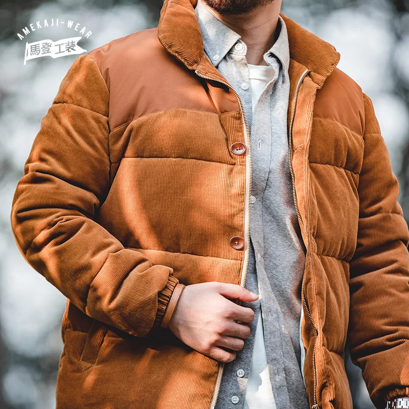 Winter Jackets Men Parka Coat Corduroy Cotton Jackets Thick Warm Sherpa Coats Brand Casual Fleece Men's Parkas
Winter Jackets Men Parka Coat Corduroy Cotton Jackets Thick Warm Sherpa Coats Brand Casual Fleece Men's Parkas