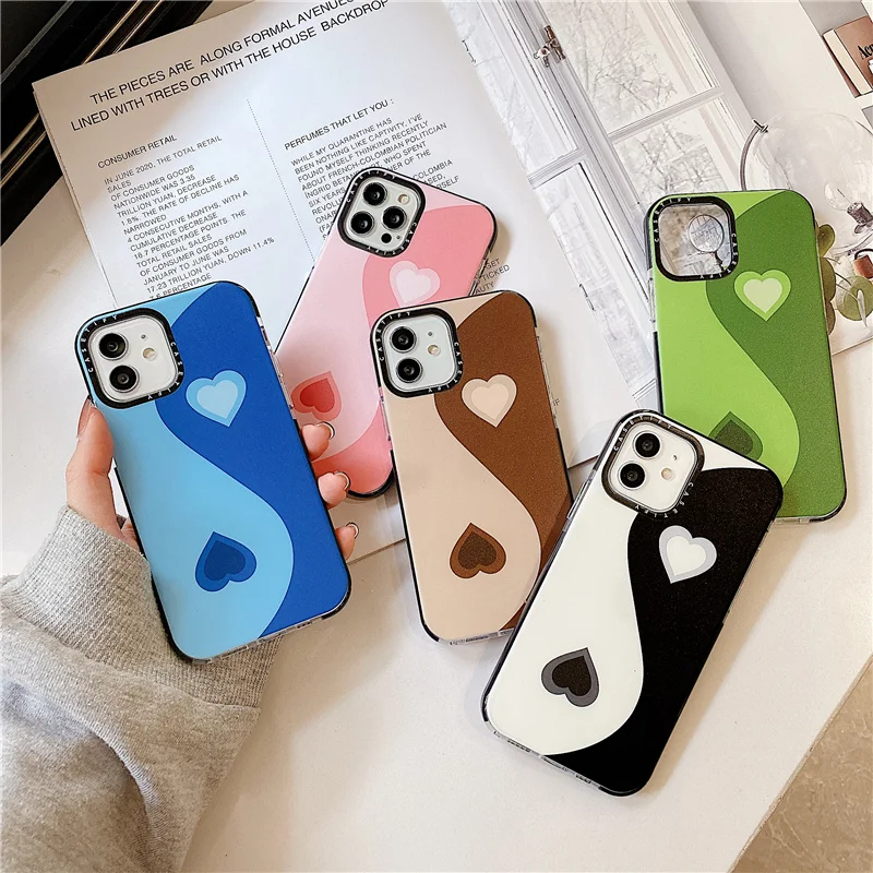 INS Tai Chi love heart painted Clear anti-fall cases for iphone 13 11 13Pro Max 12 12Pro X XR XS Max 7 8Plus protective cover
INS Tai Chi love heart painted Clear anti-fall cases for iphone 13 11 13Pro Max 12 12Pro X XR XS Max 7 8Plus protective cover