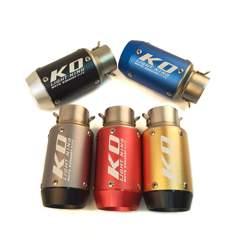 Universal Short Exhaust Muffler Stainless Steel Vent Pipe Modified End Tips 38-51mm Diameter For Motorcycle Dirt Bike ATV
Universal Short Exhaust Muffler Stainless Steel Vent Pipe Modified End Tips 38-51mm Diameter For Motorcycle Dirt Bike ATV