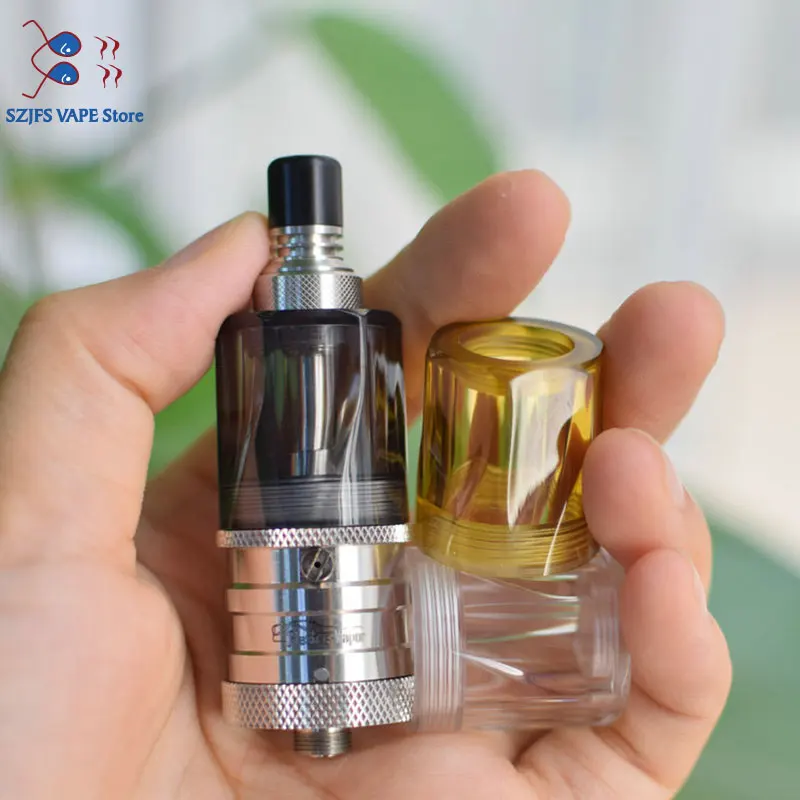 

e electronic yftk Flash e Vapor V4.5 rta 23mm RTA Rebuildable Tank Atomizer 4.5ml vape tank for 510 thread mech mod/vape mods