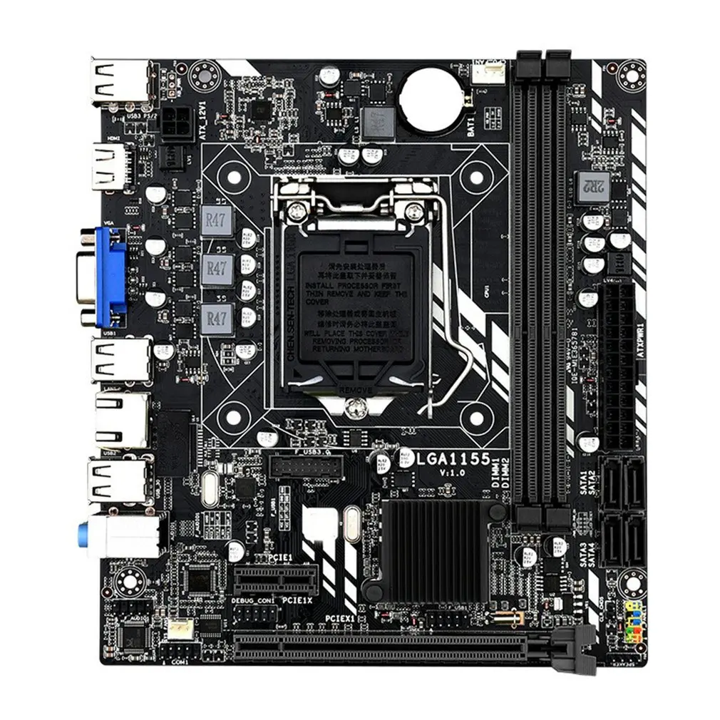 H61M Motherboard PC Desktop Mainboard For Core Computer Support Dual Channel DDR3 Computer Internal Components
H61M Motherboard PC Desktop Mainboard For Core Computer Support Dual Channel DDR3 Computer Internal Components