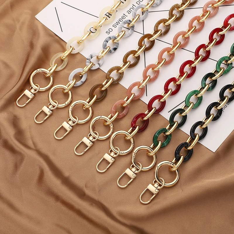 1pc 40/60cm Multicolor Acrylic Bag Chain Removable Bags Strap Purse Chain for Women's Bag Cloth Accessories Diy Jewelry Findings
1pc 40/60cm Multicolor Acrylic Bag Chain Removable Bags Strap Purse Chain for Women's Bag Cloth Accessories Diy Jewelry Findings