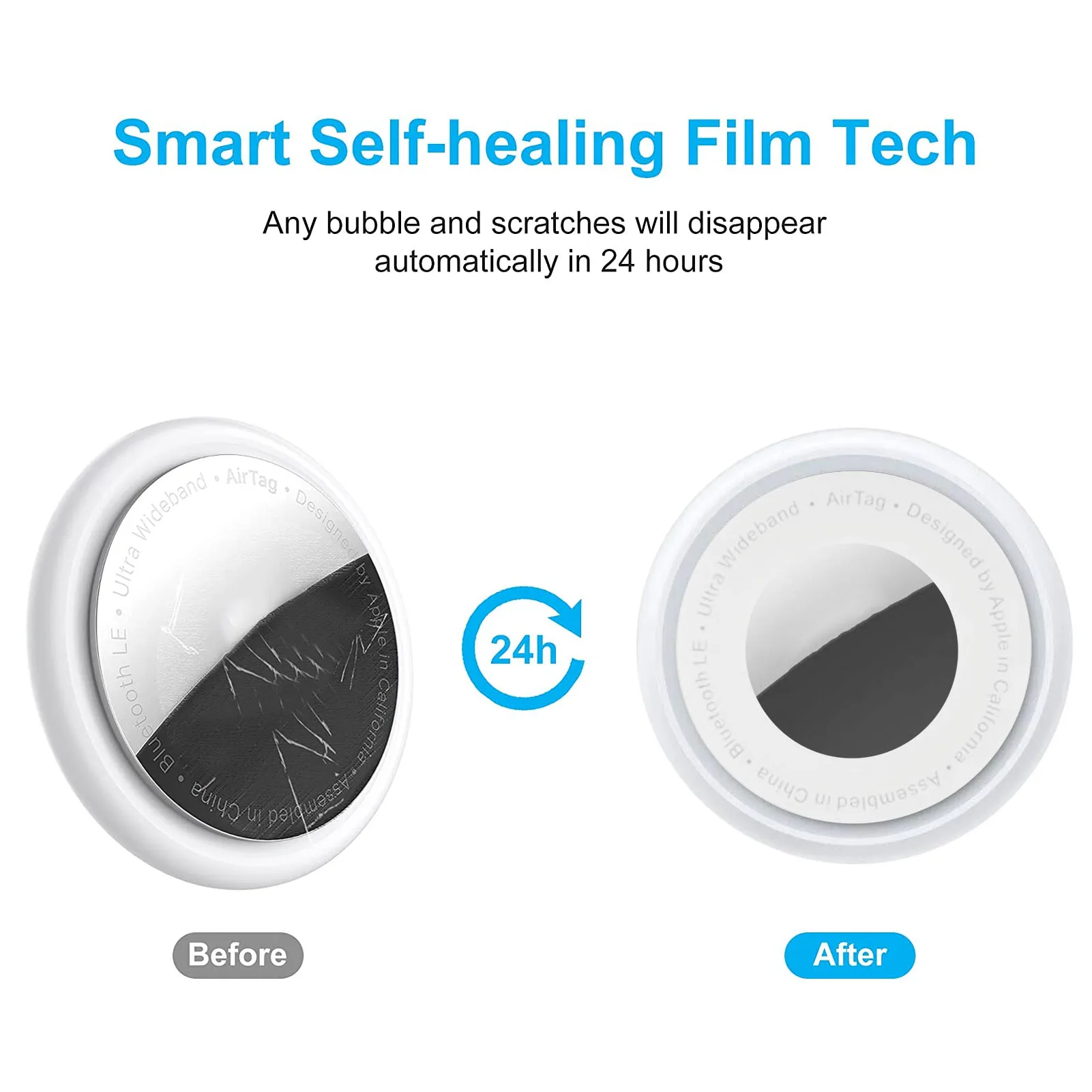 3 Pcs Surface Protective Film For AirTag Trackers Anti-scratch Surface Protector Films Accessories For Airtags
3 Pcs Surface Protective Film For AirTag Trackers Anti-scratch Surface Protector Films Accessories For Airtags