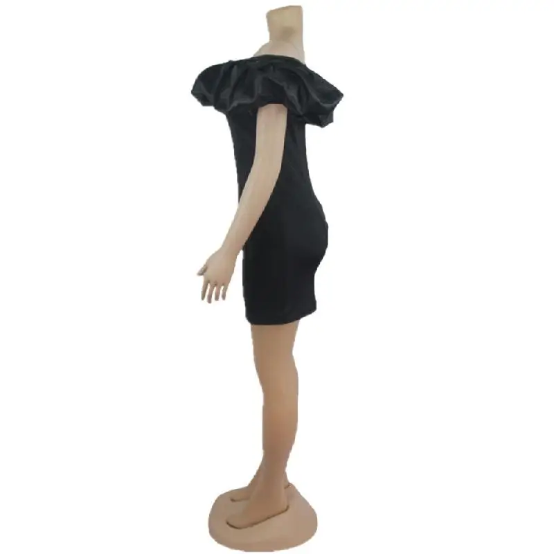 2021 Fashion Sexy Skirt Ruffle Shoulder Solid Black Women Sexy Off The Shoulder Skirt Prom Dresses Birthday Gift For Girlfriend
2021 Fashion Sexy Skirt Ruffle Shoulder Solid Black Women Sexy Off The Shoulder Skirt Prom Dresses Birthday Gift For Girlfriend