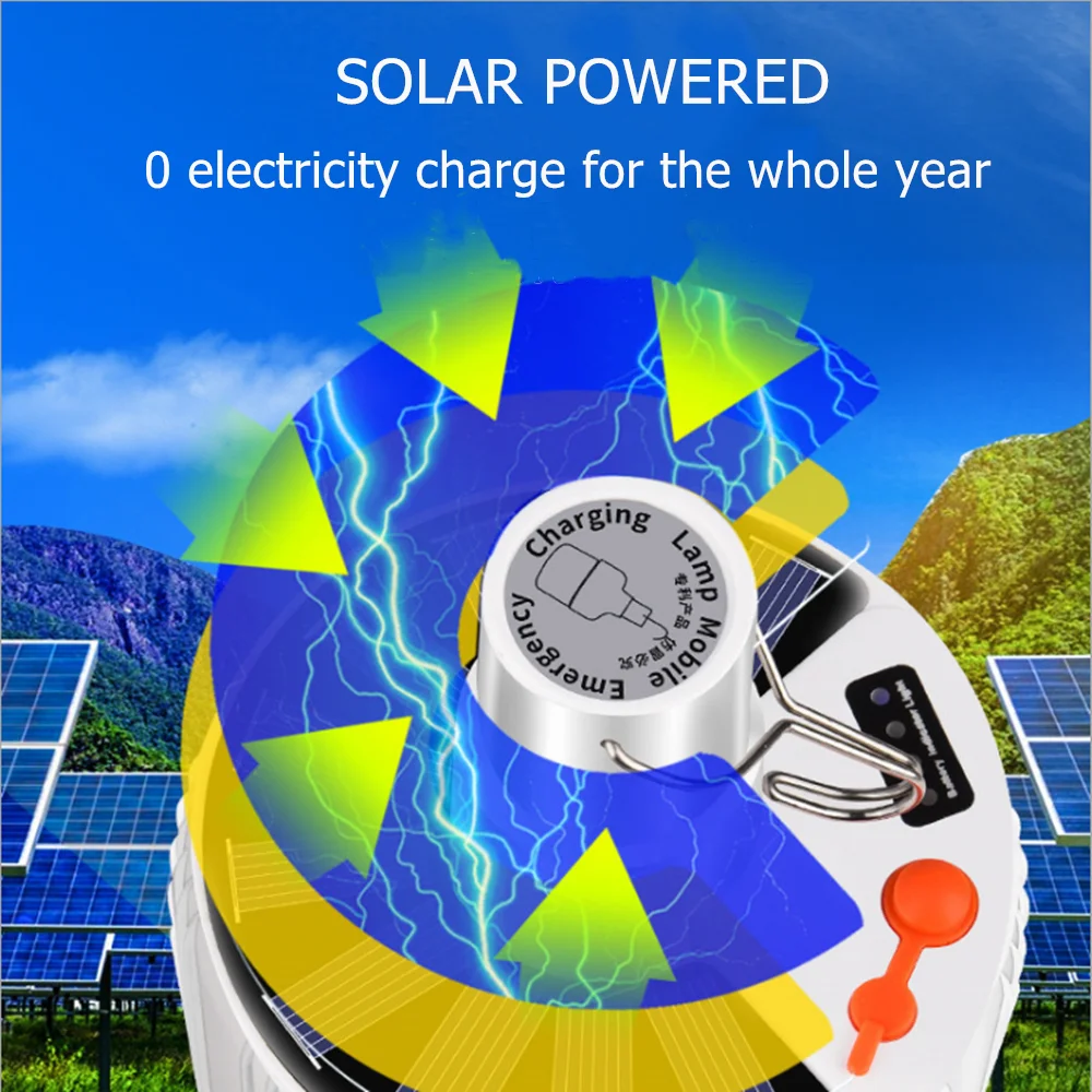 Rechargeable Bulb Lantern led Portable Camping Light Outdoor Solar Lights Lighting With Remote Control 60W 80W 100W Tent Lamp
Rechargeable Bulb Lantern led Portable Camping Light Outdoor Solar Lights Lighting With Remote Control 60W 80W 100W Tent Lamp
