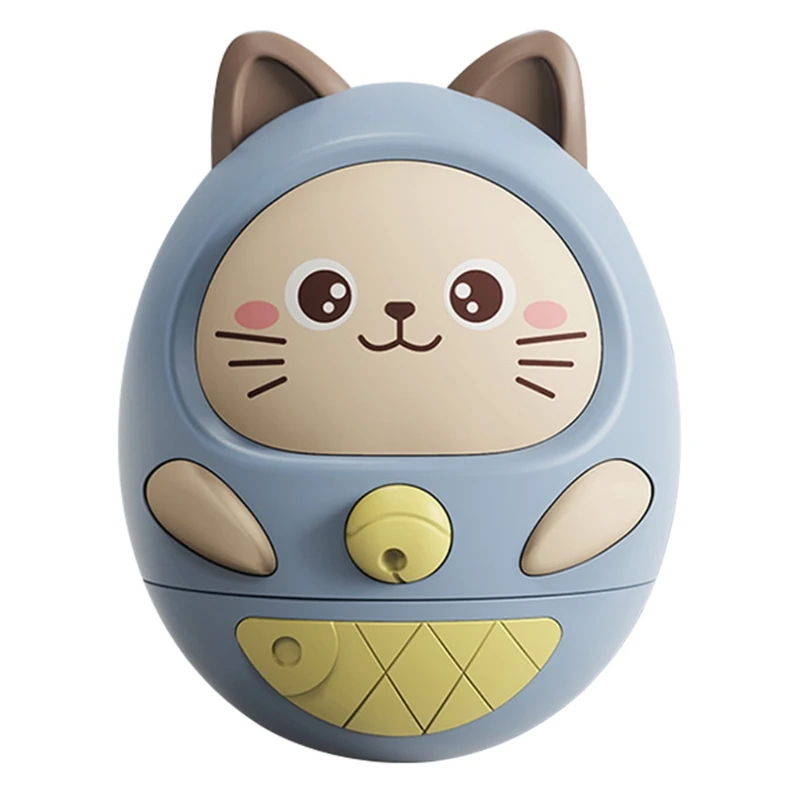 Cat Tumbler Shaker Toy Musical Rhythm Rattles for Babies with Light up Soft Rubber Teether Educational Birthday Gift
Cat Tumbler Shaker Toy Musical Rhythm Rattles for Babies with Light up Soft Rubber Teether Educational Birthday Gift