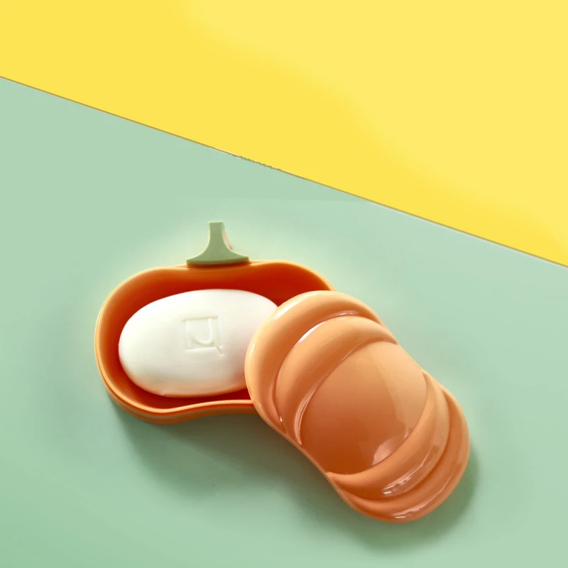 Cute pumpkin soap box portable travel soap box bathroom tool soap dispenser shower storage tray
Cute pumpkin soap box portable travel soap box bathroom tool soap dispenser shower storage tray