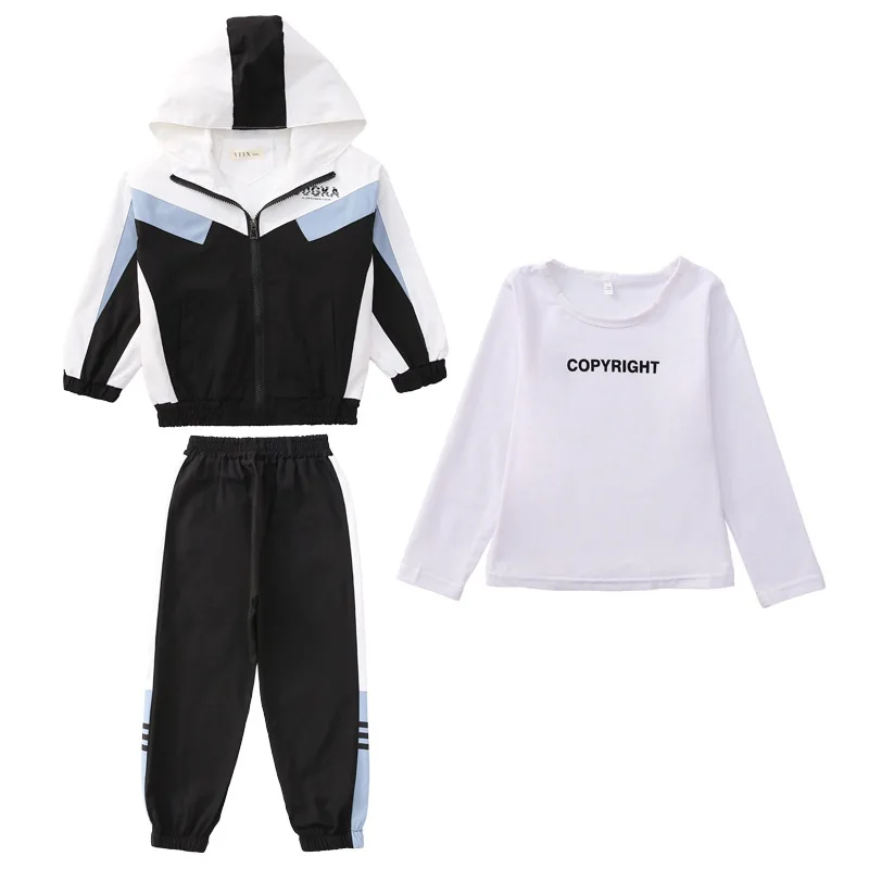 Girls spring suit 2021 new Korean version of the big boy children's spring and autumn sports net red three-piece suit
Girls spring suit 2021 new Korean version of the big boy children's spring and autumn sports net red three-piece suit