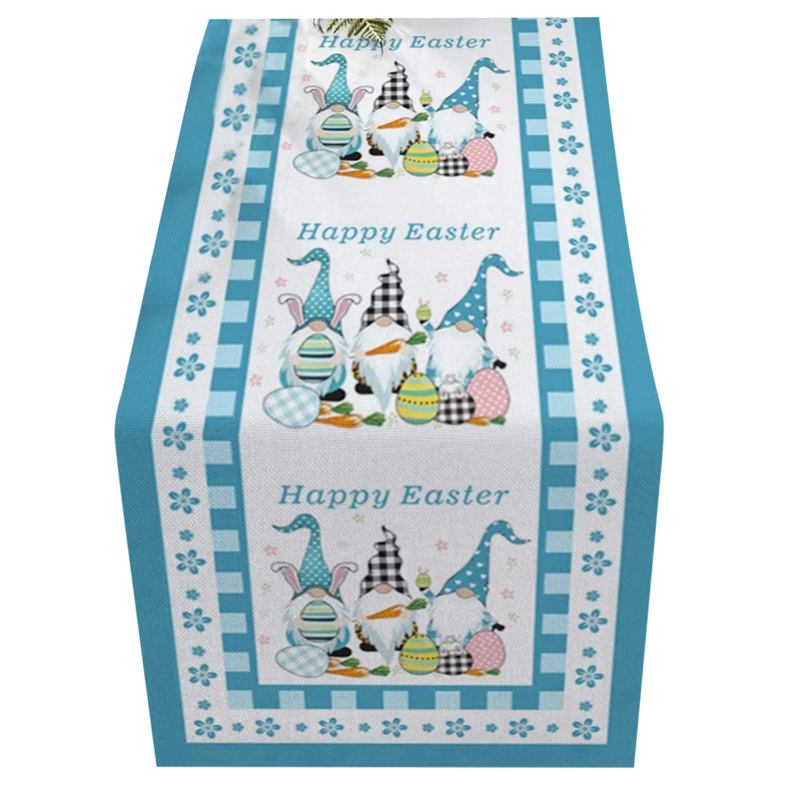 274cm Creative Home Easter Decor Polyester Cotton Easter dwarf embroidery Series Table Flag Rectangular durable Table Cloth
274cm Creative Home Easter Decor Polyester Cotton Easter dwarf embroidery Series Table Flag Rectangular durable Table Cloth