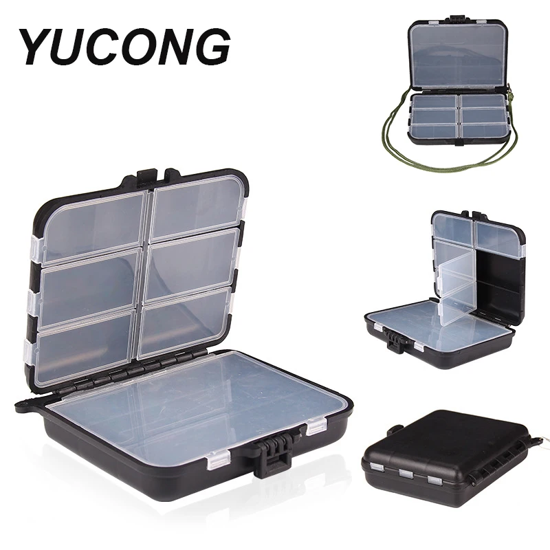 YUCONG 7-9 Grids Fishing Multi-Function Box 11.5cm Removable Accessories Storage Lures Hooks Connectors Storage Fishing Tackle
YUCONG 7-9 Grids Fishing Multi-Function Box 11.5cm Removable Accessories Storage Lures Hooks Connectors Storage Fishing Tackle