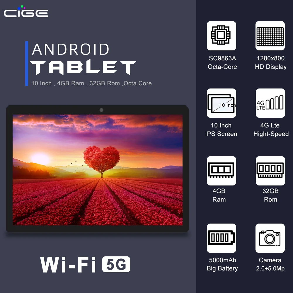 Дешевый 10-дюймовый планшетный ПК CIGE, Android 9,0, 4g Lte, телефонные звонки, Wi-Fi, игровой компьютер, Детские планшеты с русской клавиатурой
Дешевый 10-дюймовый планшетный ПК CIGE, Android 9,0, 4g Lte, телефонные звонки, Wi-Fi, игровой компьютер, Детские планшеты с русской клавиатурой