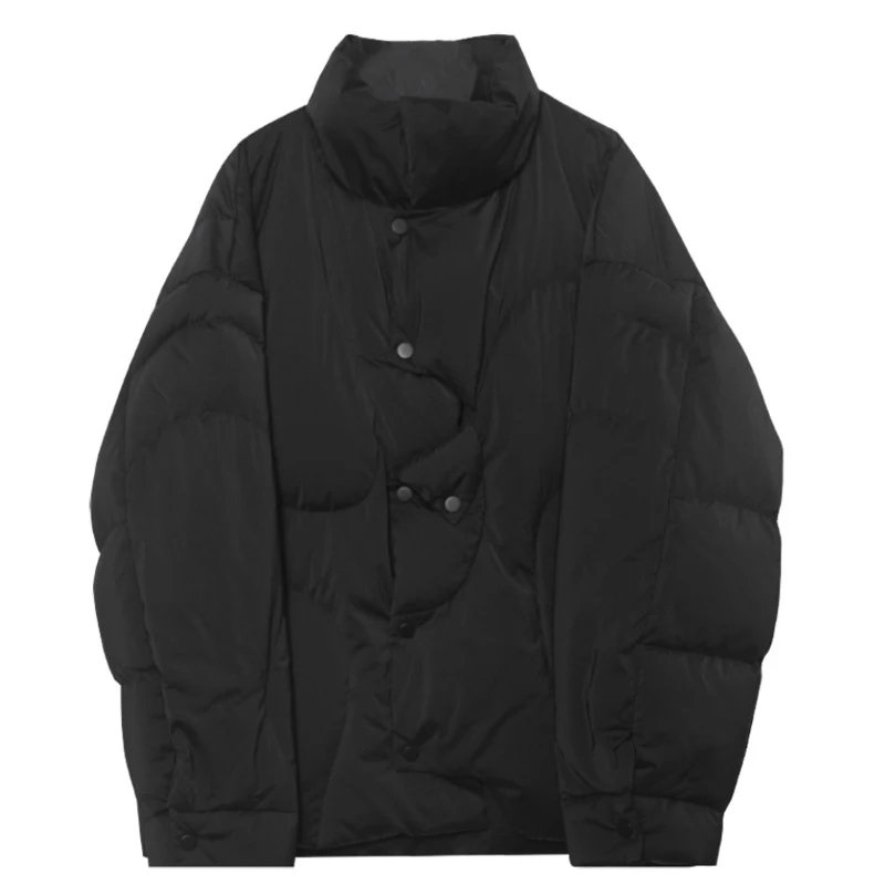 loose down asymmetrical jacket and high collar new long sleeve coat warm female fashion trend autumn 2021 winter 1d3601
loose down asymmetrical jacket and high collar new long sleeve coat warm female fashion trend autumn 2021 winter 1d3601