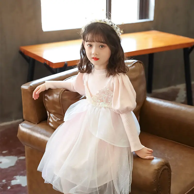2022 Spring Girl Dress Elegant Sequined Princess Dress Long Sleeve Kids Dresses for Girls Children Costume 3 4 6 8 10 12 Years
2022 Spring Girl Dress Elegant Sequined Princess Dress Long Sleeve Kids Dresses for Girls Children Costume 3 4 6 8 10 12 Years