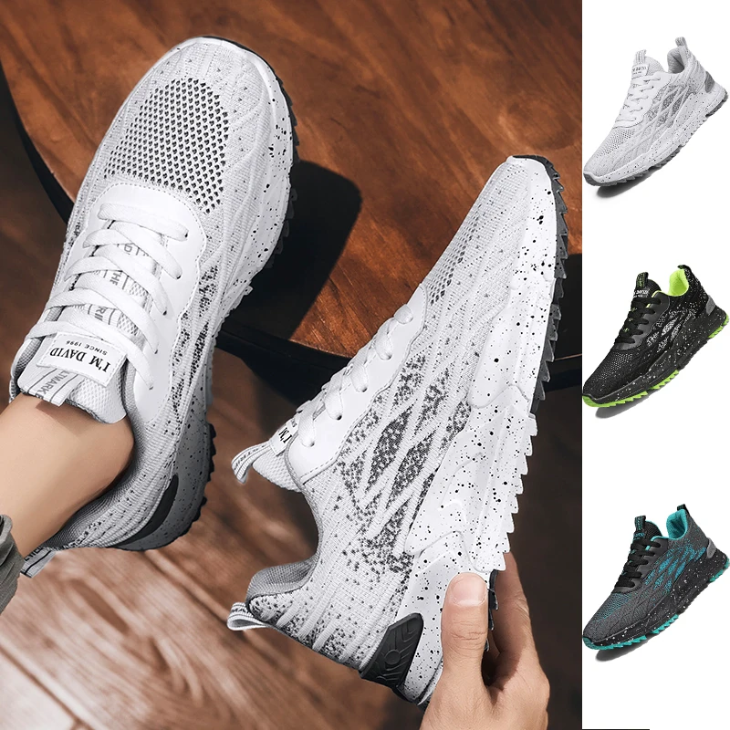 Running Shoes Men Tennis Shoes Breathable Comfortable Lace-Up Sneakers Male Sports Footwear
Running Shoes Men Tennis Shoes Breathable Comfortable Lace-Up Sneakers Male Sports Footwear