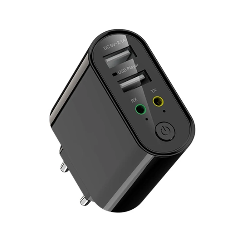 Bluetooth 5.0 Audio Receiver Transmitter Stereo Wireless Adapter TF/U Disk Play Dual USB Charger for TV IR APP EU Plug
Bluetooth 5.0 Audio Receiver Transmitter Stereo Wireless Adapter TF/U Disk Play Dual USB Charger for TV IR APP EU Plug