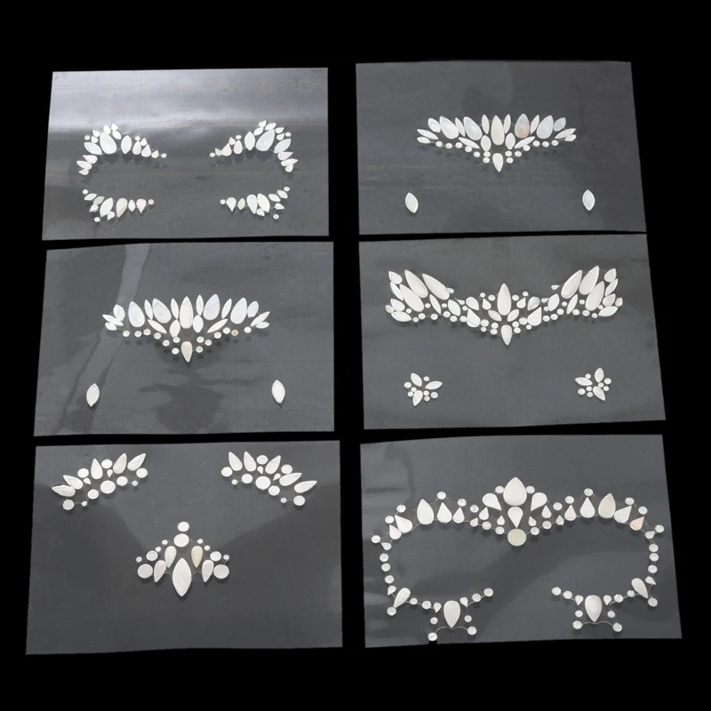 6 Sets Women Mermaid Face Gems Glitter,Rhinestone Rave Festival Face Jewels,Crystals Face Stickers,Eyes Face Body Temporary Tatt
6 Sets Women Mermaid Face Gems Glitter,Rhinestone Rave Festival Face Jewels,Crystals Face Stickers,Eyes Face Body Temporary Tatt