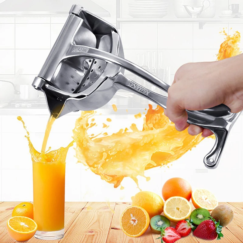 1PC Aluminum Manual Juice Squeezer Hand Pressure Juicer Pomegranate Orange Lemon Sugar Cane Juice Kitchen Bar Cocktail Tool
1PC Aluminum Manual Juice Squeezer Hand Pressure Juicer Pomegranate Orange Lemon Sugar Cane Juice Kitchen Bar Cocktail Tool