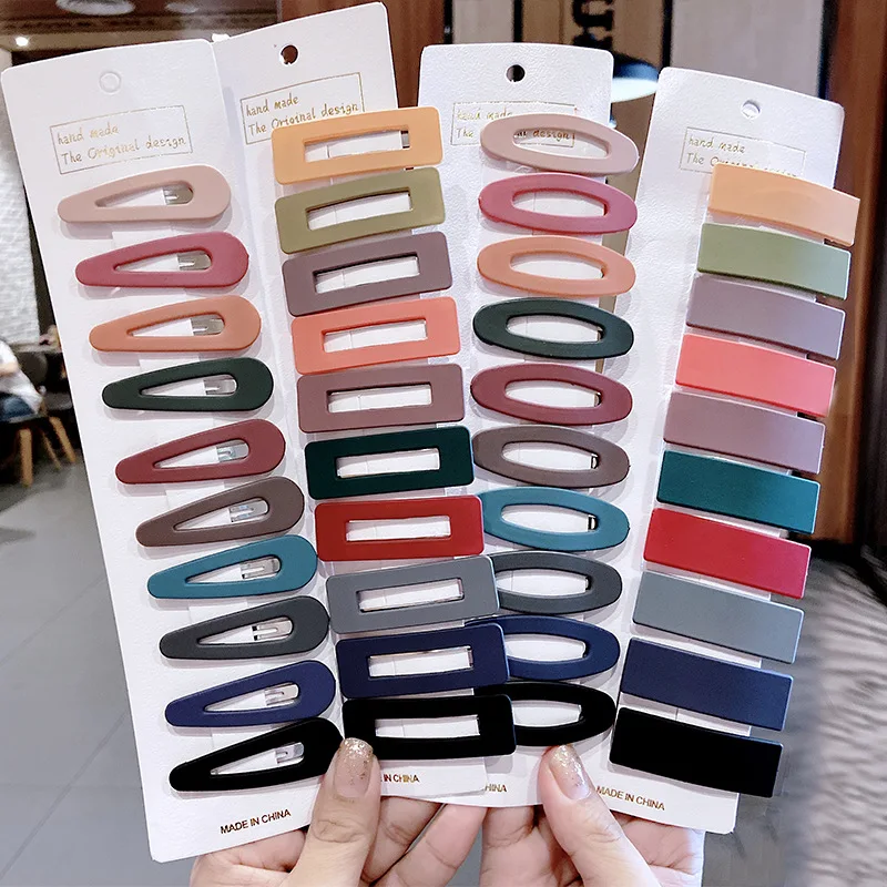10pcs/set New Women Girls Colorful Waterdrop Shape Hairpins Sweet Hair Clips Barrettes Slid Clip Fashion Hair Accessories
10pcs/set New Women Girls Colorful Waterdrop Shape Hairpins Sweet Hair Clips Barrettes Slid Clip Fashion Hair Accessories