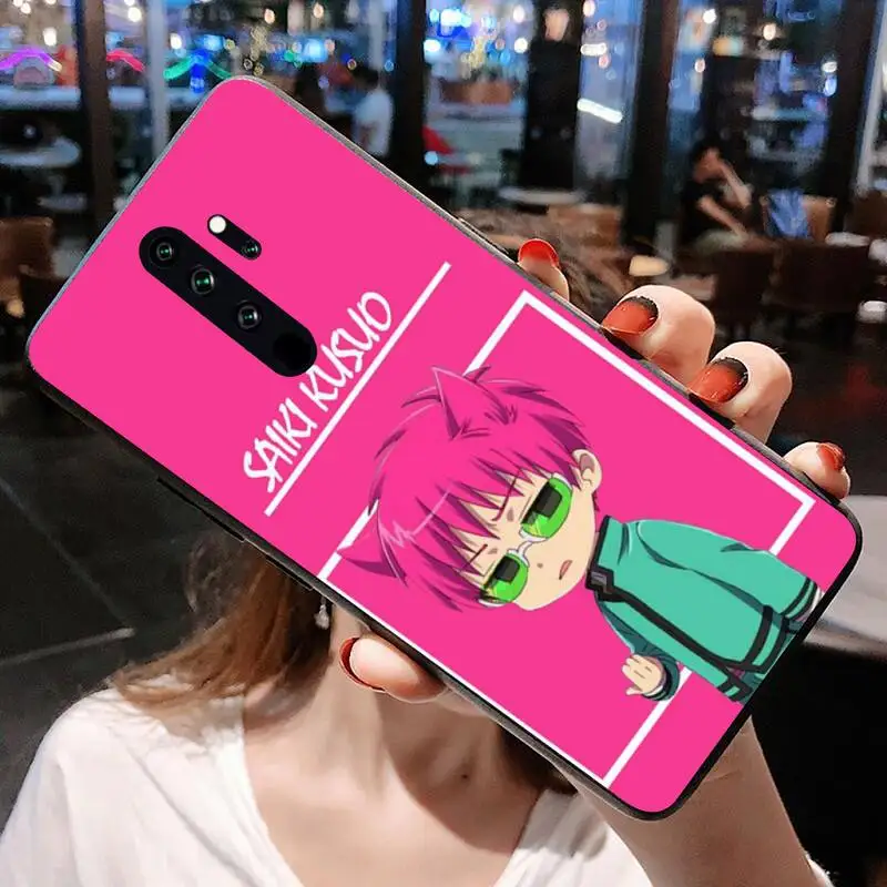 Saiki Kusuo no Psi Nan чехол для телефона Redmi Note 9 8 8T 8A 7 6 6A Go Pro Max K20 K30 | Мобильные телефоны и
