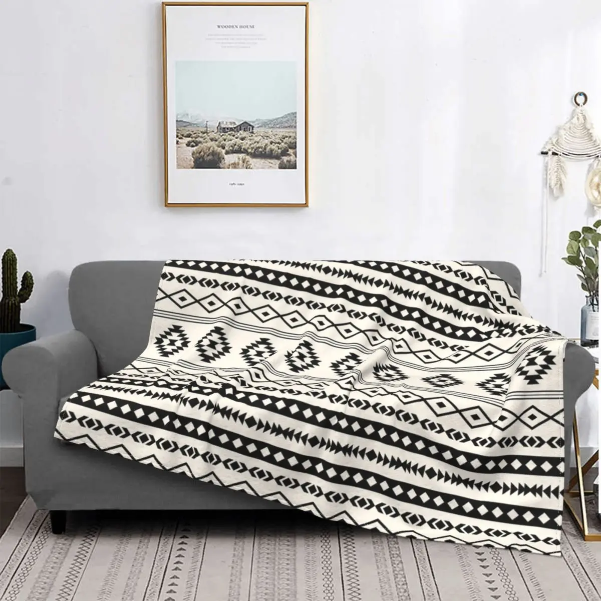 Bohemian Aztec Black On Cream Mixed Motifs Blanket Flannel Decoration Super Warm Throw Blankets for Bed Couch Plush Thin Quilt
Bohemian Aztec Black On Cream Mixed Motifs Blanket Flannel Decoration Super Warm Throw Blankets for Bed Couch Plush Thin Quilt