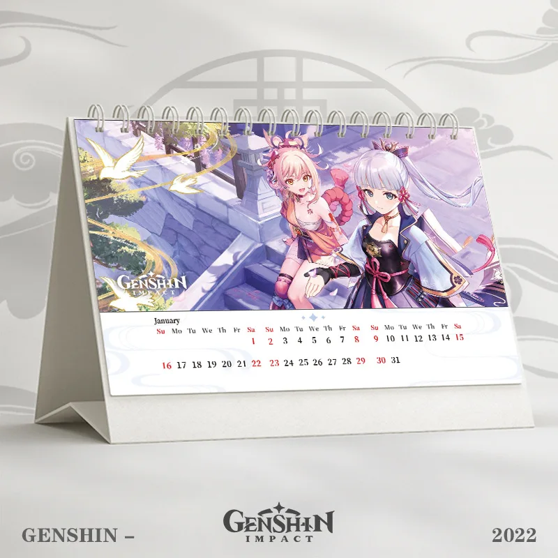 Genshin Impact 2022-2023, настольный бумажный календарь с мультяшными персонажами, ежедневник, настольный планировщик, органайзер на годовую расписан...
Genshin Impact 2022-2023, настольный бумажный календарь с мультяшными персонажами, ежедневник, настольный планировщик, органайзер на годовую расписан...