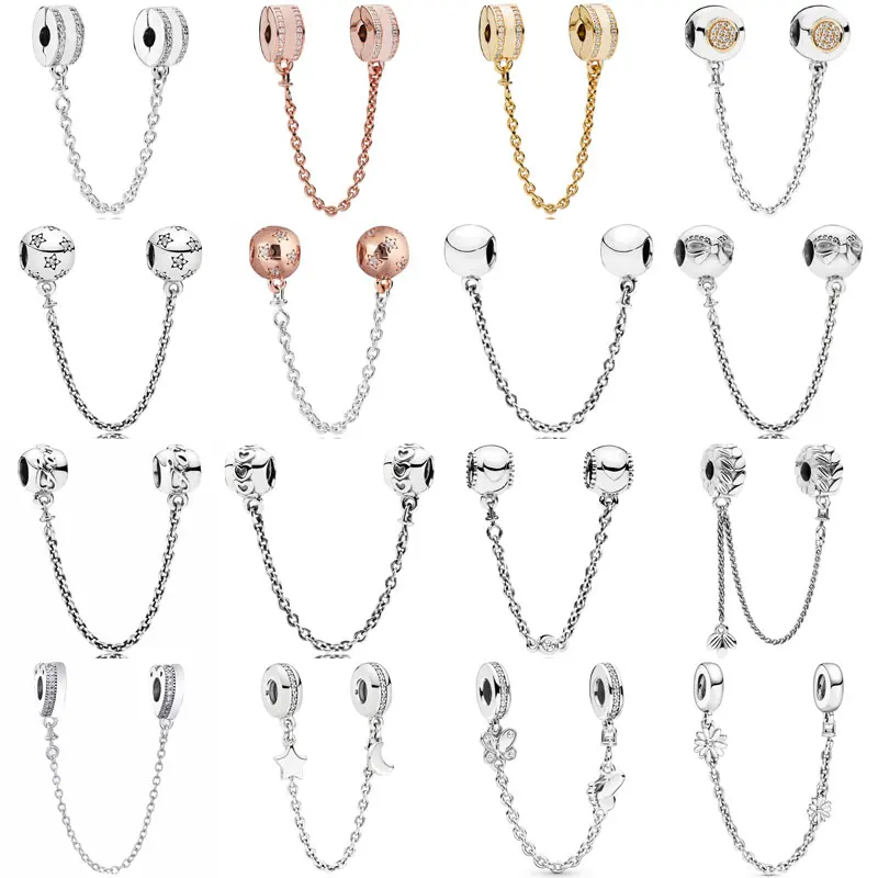 Fashion Insignia Starry Night Family Ties Moon & Star Daisy Safety Chain Charm 925 Sterling Silver Beads Fit Bracelet Jewelry
Fashion Insignia Starry Night Family Ties Moon & Star Daisy Safety Chain Charm 925 Sterling Silver Beads Fit Bracelet Jewelry