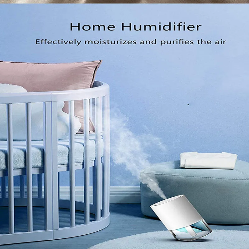Humidifier for Bedroom Cool Mist Humidifier Whisper Quiet, USB desktop Air Purifier with Colorful Night Light, Creative
Humidifier for Bedroom Cool Mist Humidifier Whisper Quiet, USB desktop Air Purifier with Colorful Night Light, Creative