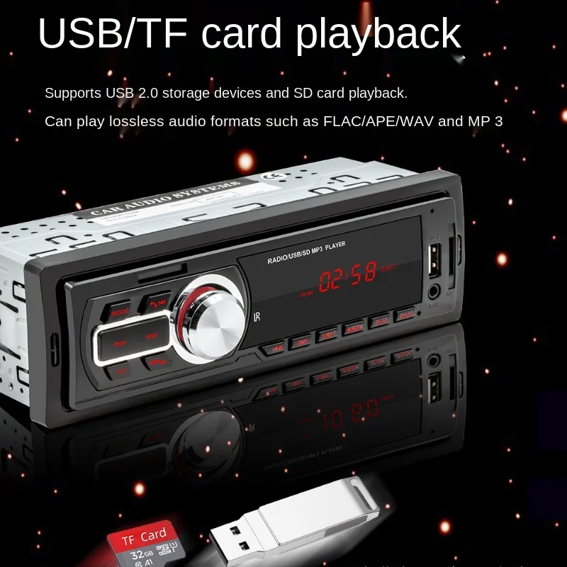 12V Bluetooth Autoradio Car Stereo Radio FM Aux Input Receiver SD USB In-dash Car MP3 Multimedia Player 2021 NEW Car radio
12V Bluetooth Autoradio Car Stereo Radio FM Aux Input Receiver SD USB In-dash Car MP3 Multimedia Player 2021 NEW Car radio