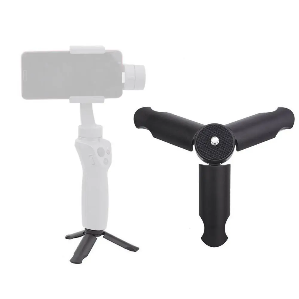 Mini Tripod Portable Small Desktop Cell Phone Stand Hand Grip Camera Stabilizer for Gopro Smooth 4 Fei DJI OSMO Mobile 2 Gimbal
Mini Tripod Portable Small Desktop Cell Phone Stand Hand Grip Camera Stabilizer for Gopro Smooth 4 Fei DJI OSMO Mobile 2 Gimbal