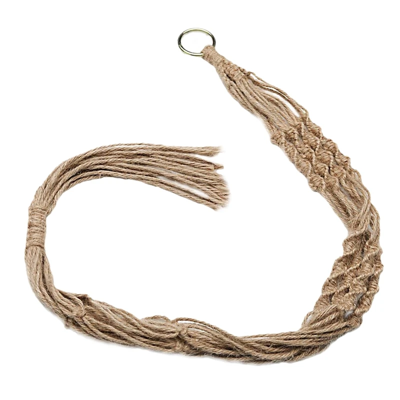 2 Pcs Macrame Plant Hanger Indoor Outdoor Hanging Planter Basket Jute Rope 4 Legs 41 Inch
2 Pcs Macrame Plant Hanger Indoor Outdoor Hanging Planter Basket Jute Rope 4 Legs 41 Inch
