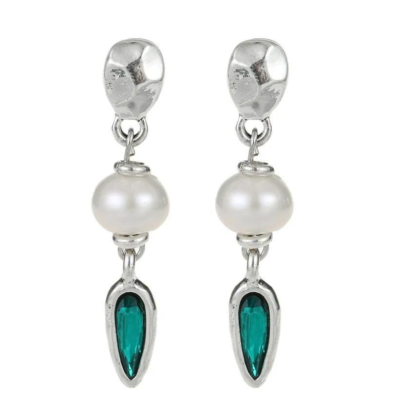 Sandrine Brand Party Girl's Unusual Earrings Imitational Pearls Coffee Bean Crystal Water Drop Shape Elegant and Exquisite
Sandrine Brand Party Girl's Unusual Earrings Imitational Pearls Coffee Bean Crystal Water Drop Shape Elegant and Exquisite