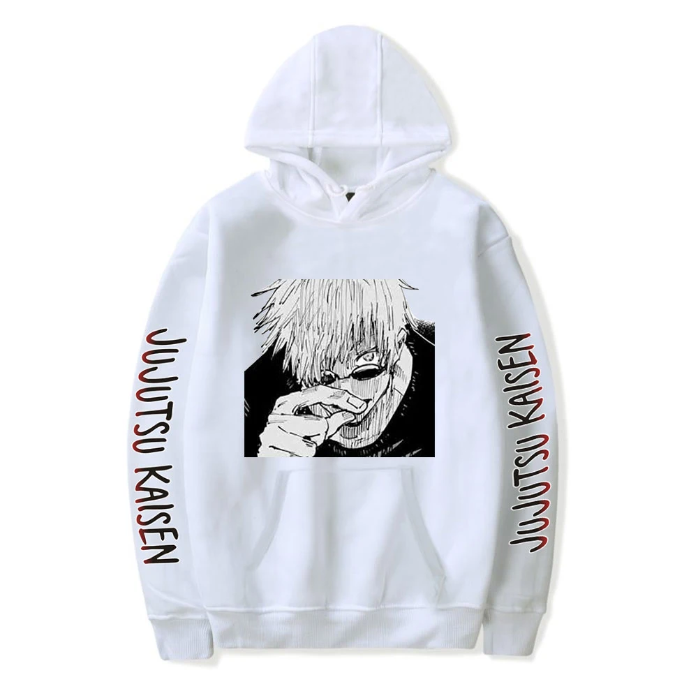 Cool Anime Jujutsu Kaisen Hoodie Sweatshirt Men Women Harajuku Hoodie Comfortable Kpop Cartoon Clothes Jujutsu Kaisen Sweatshirt
Cool Anime Jujutsu Kaisen Hoodie Sweatshirt Men Women Harajuku Hoodie Comfortable Kpop Cartoon Clothes Jujutsu Kaisen Sweatshirt