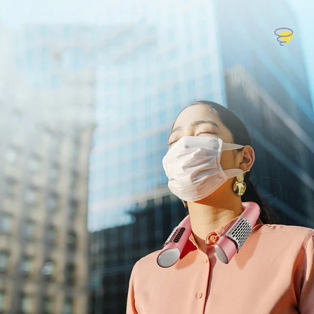 Wearable Fan,USB Charging Portable Personal Fan,Strong Wind Neck Fan,No Blade Fan Design,No Hair Twisting,Mini Fan for Walking
Wearable Fan,USB Charging Portable Personal Fan,Strong Wind Neck Fan,No Blade Fan Design,No Hair Twisting,Mini Fan for Walking
