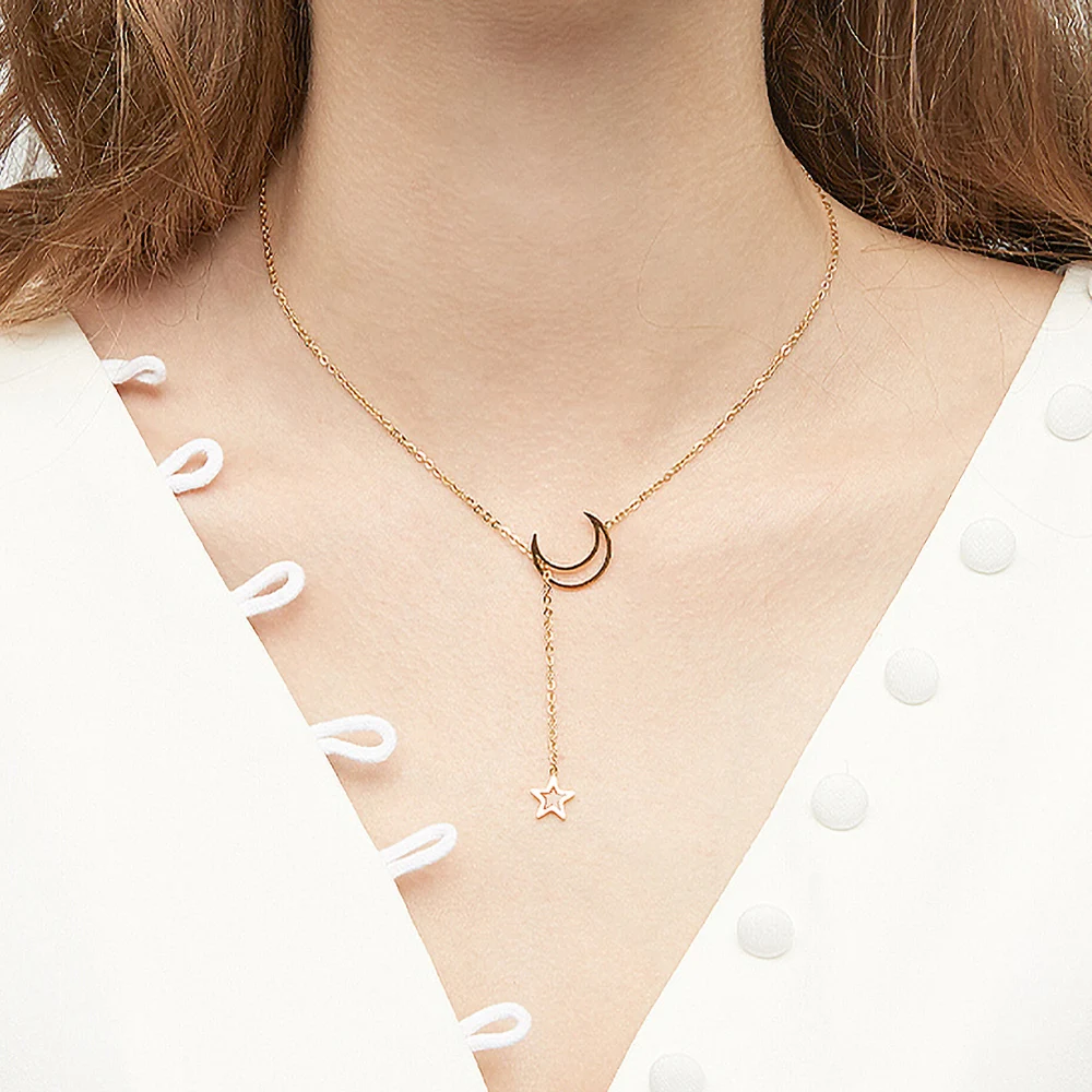 New Creative Moon Pendant Open Choker Necklace For Women Elegant Cuff Collar Party Fashion Jewelry Gift
New Creative Moon Pendant Open Choker Necklace For Women Elegant Cuff Collar Party Fashion Jewelry Gift