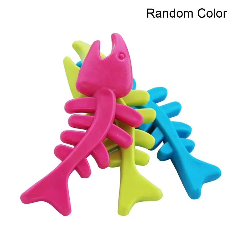 1PCS Random Color Rubber Puppy Toy Fish Bone Shape Toy Creative Dog Teething Chew Toy Dog Bite Toy Pet Interactive Toys
1PCS Random Color Rubber Puppy Toy Fish Bone Shape Toy Creative Dog Teething Chew Toy Dog Bite Toy Pet Interactive Toys