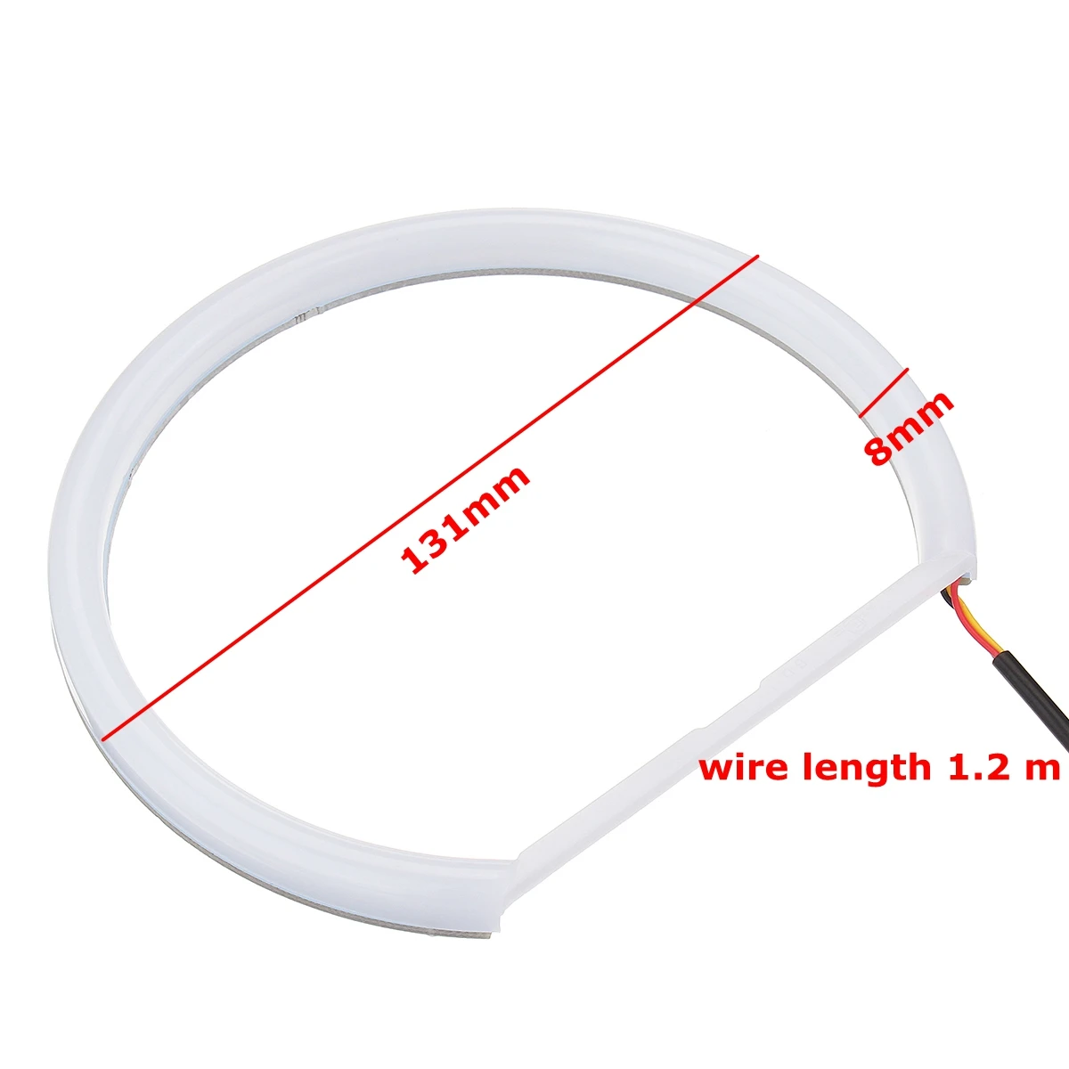 4pcs 131mm Car Angel Eyes Light Cotton Light White+Yellow LED Angel Eye Halo Ring Turn Signals For BMW E36 E38 E39 E46
4pcs 131mm Car Angel Eyes Light Cotton Light White+Yellow LED Angel Eye Halo Ring Turn Signals For BMW E36 E38 E39 E46