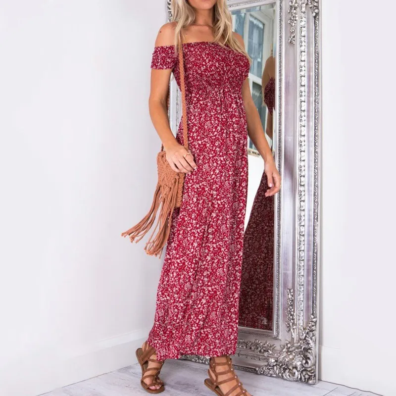 Women's 2021 new summer retro fashion Bohemian slim sexy one wrapped chest small floral split dress women's holiday dress
Women's 2021 new summer retro fashion Bohemian slim sexy one wrapped chest small floral split dress women's holiday dress