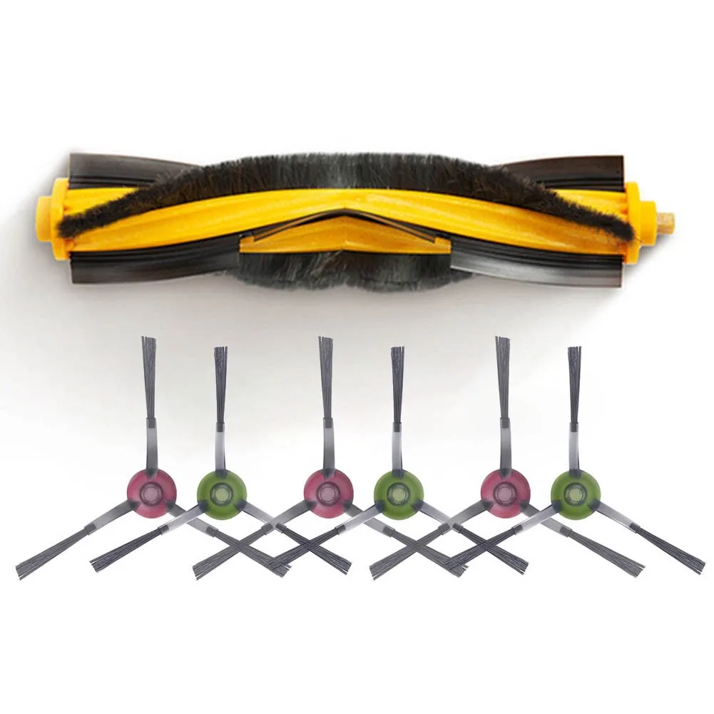 7Pcs Side Brushes Main Brush Suitable For ECOVACS Deebot T9 AIVI T9 PRO Parts Robot Vacuum Cleaner High Quality
7Pcs Side Brushes Main Brush Suitable For ECOVACS Deebot T9 AIVI T9 PRO Parts Robot Vacuum Cleaner High Quality