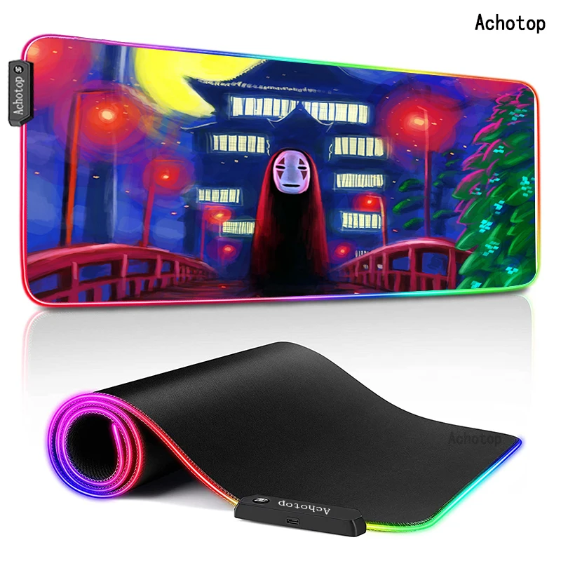 RGB Spirited Anime Away Computer Mouse Pad Gaming MousePad Large Mouse pad Gamer XXL Mause Carpet PC Desk Mat keyboard pad LED
RGB Spirited Anime Away Computer Mouse Pad Gaming MousePad Large Mouse pad Gamer XXL Mause Carpet PC Desk Mat keyboard pad LED