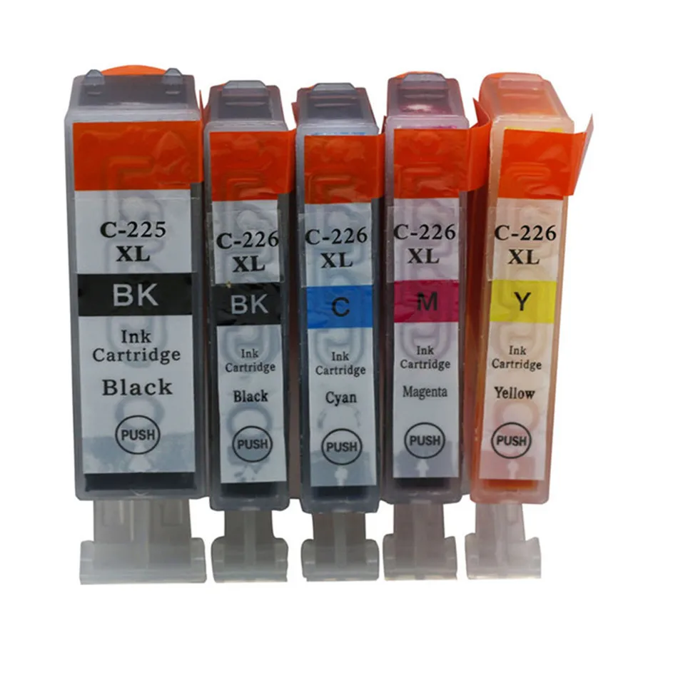 Чернильный картридж 5PK для Canon PGI-225 CLI-226 чернильный PIXMA IX6520 IP4820 IP4920 MG5120 MG5220 MG6110 MG8120