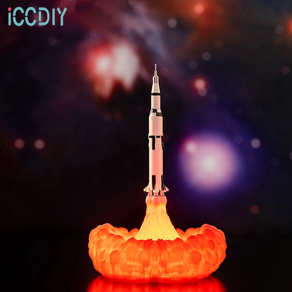 3D LED Moon Lamp Space Shuttle Rocket Night Light 5V USB Rechargeable Bedside Space Lovers Lamp Christmas Birthday Kids Gift
3D LED Moon Lamp Space Shuttle Rocket Night Light 5V USB Rechargeable Bedside Space Lovers Lamp Christmas Birthday Kids Gift