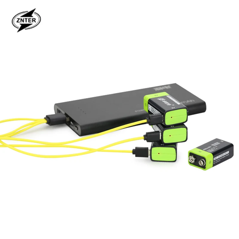 RC Батарея S19 9V 400 мА/ч USB Перезаряжаемые 9В литий полимерный для Аксессуары видео